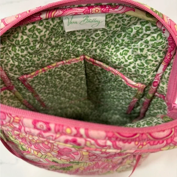 Vera Bradley Pink and Green Floral Backpack - Picture 3 of 6